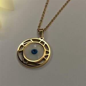 Golden Eye of Serenity Pendant