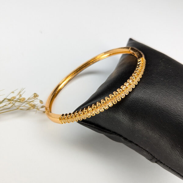 Golden Radiance Bangle Bracelet - Image 4