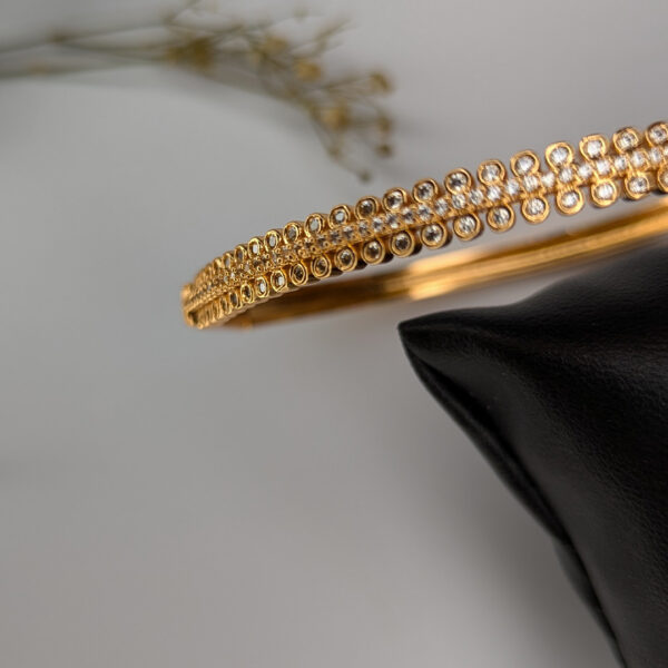 Golden Radiance Bangle Bracelet - Image 2