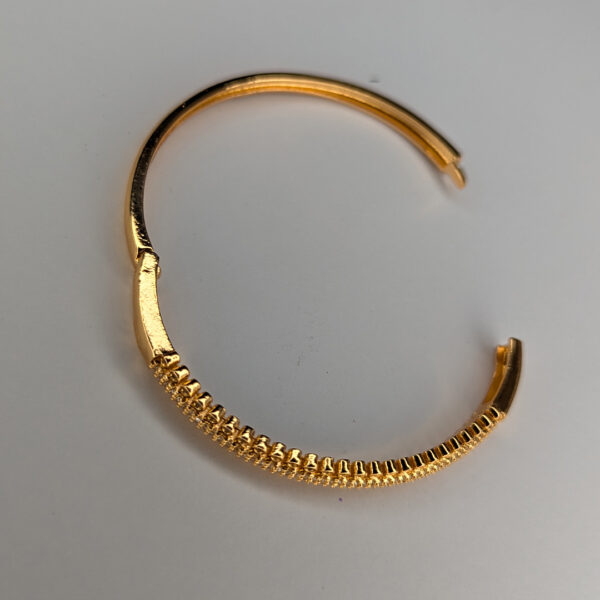 Golden Radiance Bangle Bracelet - Image 3