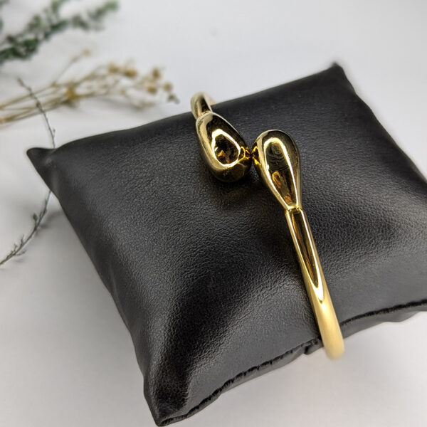 Golden Drop Ripple Bracelet - Image 2