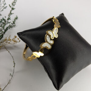 Golden Butterfly Elegance Bracelet