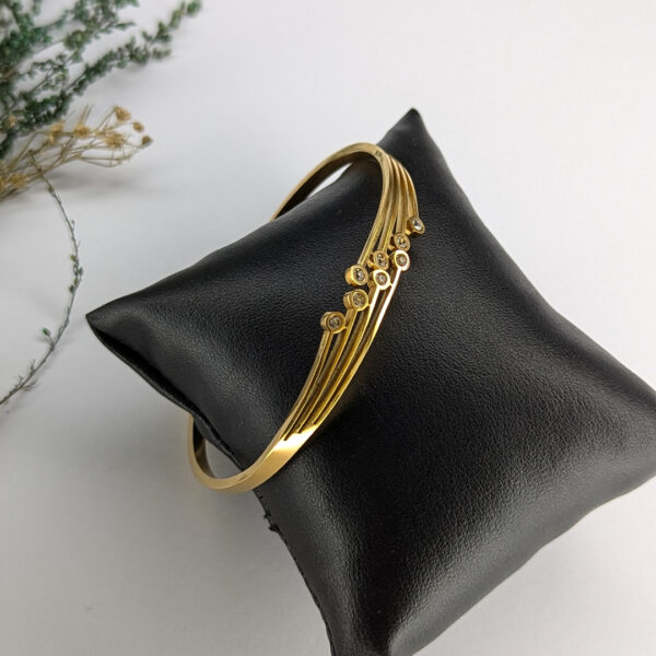 Golden Ember  Bangle Bracelet - Image 4