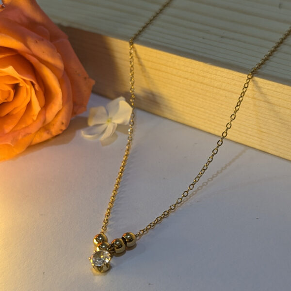 Golden Beads Pendent - Image 2