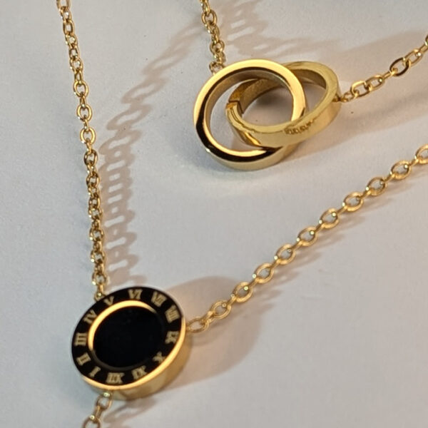 Eternal Harmony 2 Layered Necklace - Image 2