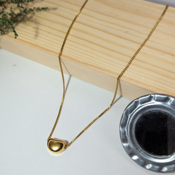 Golden Bean Pendant