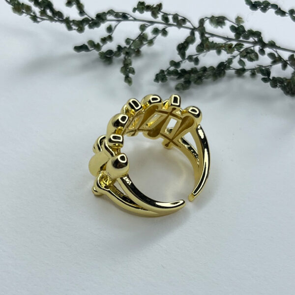 Golden Cluster Ring - Image 4