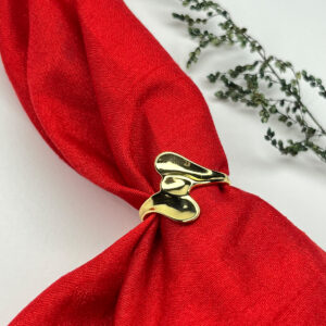 Twist Crest Gold Ring