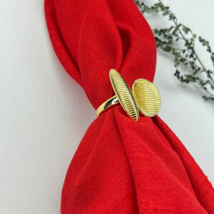 Duo Oval Textured Ring