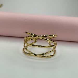 Criss Cross Signature Bangle Kada