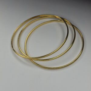 Plain Gold Anti-Tarnish Bangle