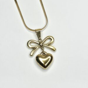 Golden Bow Heart