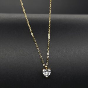 Crystal Heart Pendant