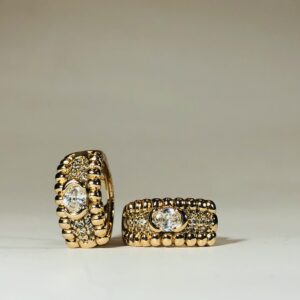 Regal Oval Studs
