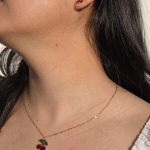 cute cherry charm set for women