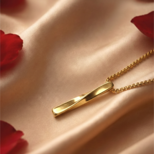 Golden Minimal Bar Pendant